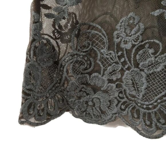 Banana Republic Petite Slate Gray Mesh, size XS - Picture 4 of 5